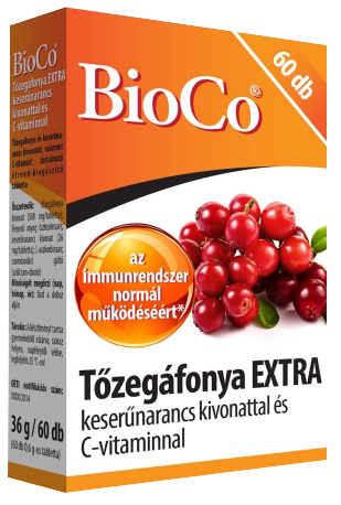 Tőzegáfonya Extra 500mg tabletta 60db (BioCo)